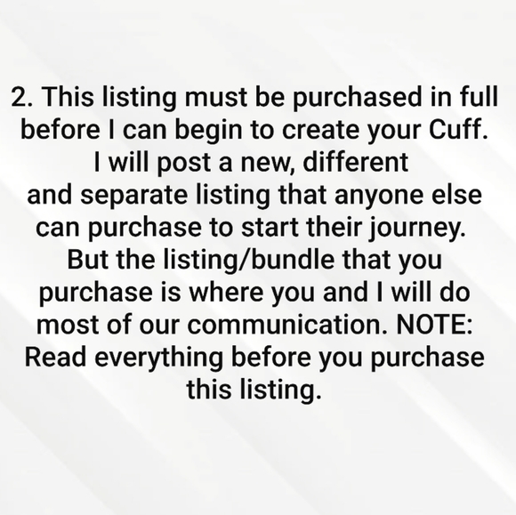 Want a Custom Cuff***1 - Picture 3 of 16